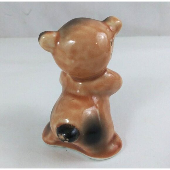 Vintage Van Tellingen Hugging Dancing Bear 3.5" Salt & Pepper Shakers - Picture 13 of 16
